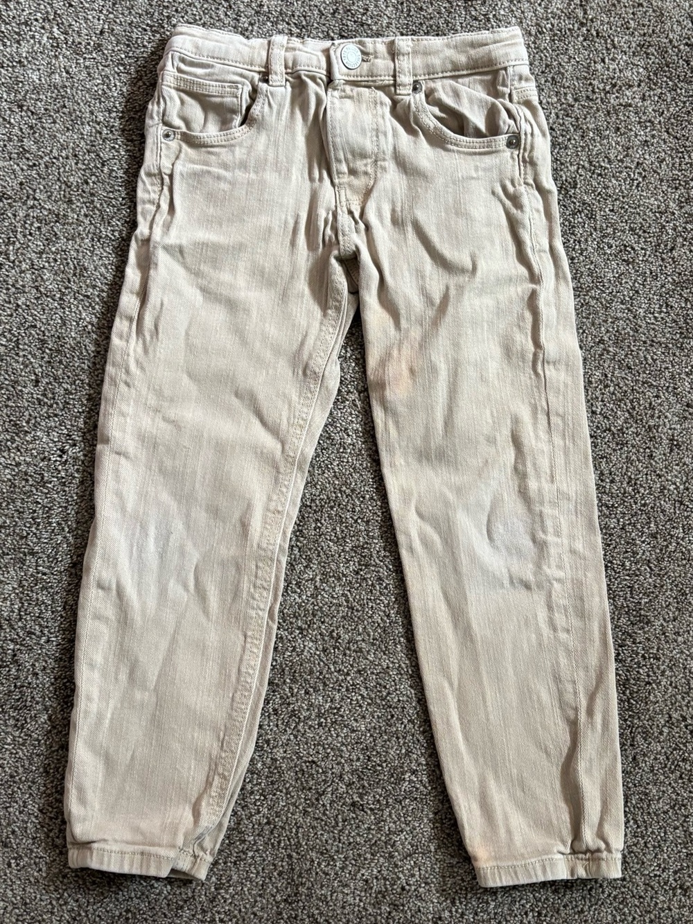 Zara Kids Beige Denim Pants